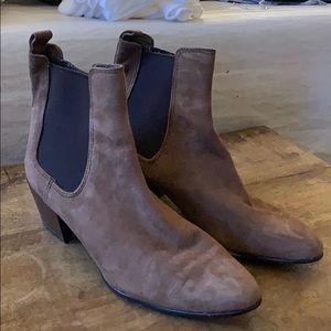 Sam Edelman Brown Suede Ankle Boots